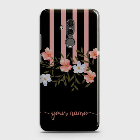 Huawei Mate 20 Lite Cover - Floral Series - Matte Finish - Snap On Hard Case with LifeTime Colors Guarantee