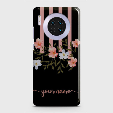 Huawei Mate 30 Cover - Floral Series - Matte Finish - Snap On Hard Case with LifeTime Colors Guarantee