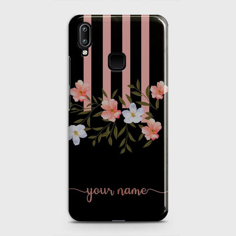 Vivo V11 Cover - Floral Series - Matte Finish - Snap On Hard Case with LifeTime Colors Guarantee