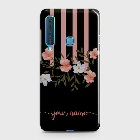 Samsung Galaxy A9 2018 Cover - Floral Series - Matte Finish - Snap On Hard Case with LifeTime Colors Guarantee