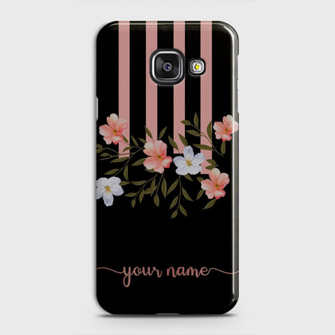 Samsung A310 Cover - Floral Series - Matte Finish - Snap On Hard Case with LifeTime Colors Guarantee