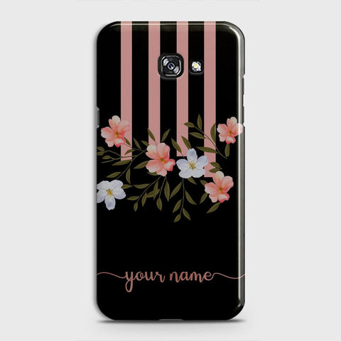 Samsung A3 2017 Cover - Floral Series - Matte Finish - Snap On Hard Case with LifeTime Colors Guarantee