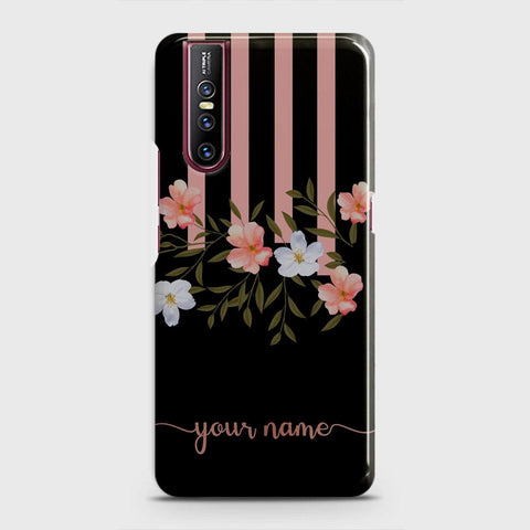 Vivo V15 Pro Cover - Floral Series - Matte Finish - Snap On Hard Case with LifeTime Colors Guarantee