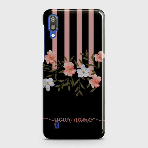 Samsung Galaxy M10 Cover - Floral Series - Matte Finish - Snap On Hard Case with LifeTime Colors Guarantee