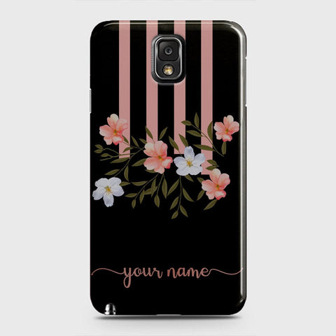 Samsung Galaxy Note 3 Cover - Floral Series - Matte Finish - Snap On Hard Case with LifeTime Colors Guarantee