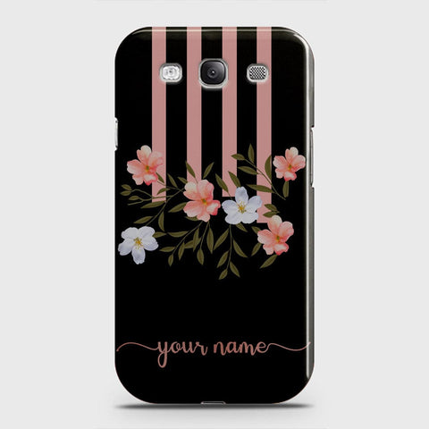 Samsung Galaxy S3 Cover - Floral Series - Matte Finish - Snap On Hard Case with LifeTime Colors Guarantee