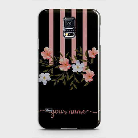 Samsung Galaxy S5 Cover - Floral Series - Matte Finish - Snap On Hard Case with LifeTime Colors Guarantee