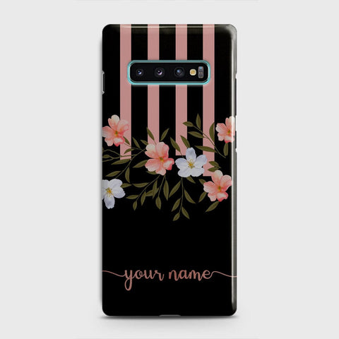 Samsung Galaxy S10 Cover - Floral Series - Matte Finish - Snap On Hard Case with LifeTime Colors Guarantee