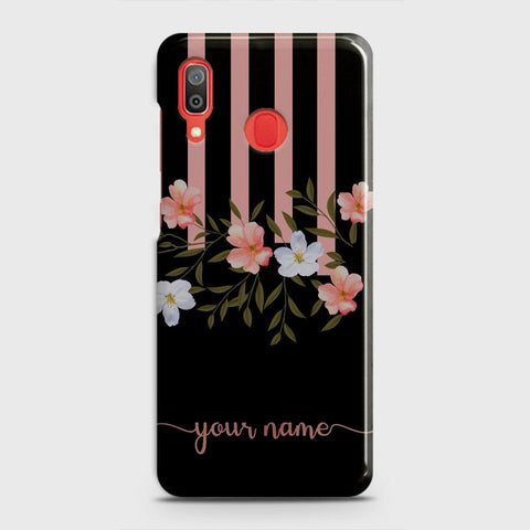 Samsung Galaxy A30 Cover - Floral Series - Matte Finish - Snap On Hard Case with LifeTime Colors Guarantee