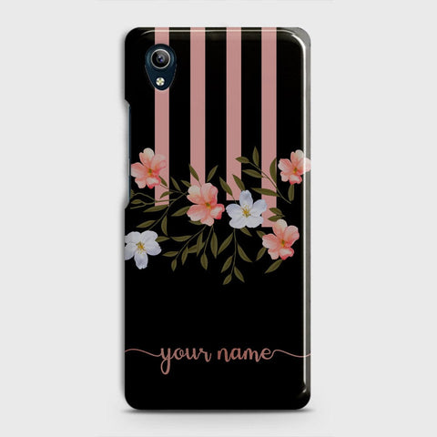 Vivo Y90 Cover - Floral Series - Matte Finish - Snap On Hard Case with LifeTime Colors Guarantee