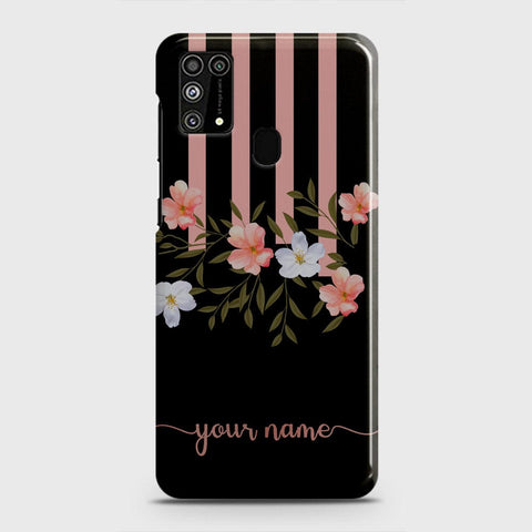 Samsung Galaxy M31 Cover - Floral Series - Matte Finish - Snap On Hard Case with LifeTime Colors Guarantee