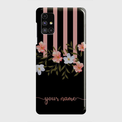 Samsung Galaxy M51 Cover - Floral Series - Matte Finish - Snap On Hard Case with LifeTime Colors Guarantee