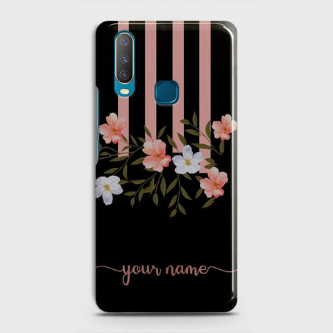 Vivo Y11 2019 Cover - Floral Series - Matte Finish - Snap On Hard Case with LifeTime Colors Guarantee