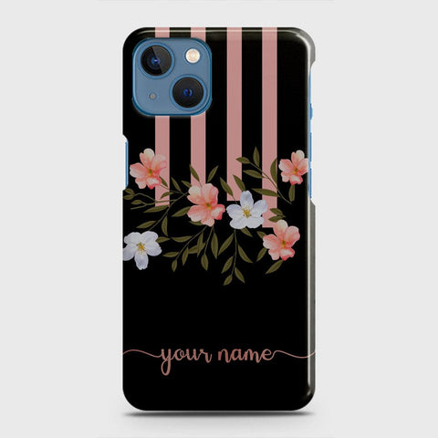 iPhone 13 Mini Cover - Floral Series - Matte Finish - Snap On Hard Case with LifeTime Colors Guarantee