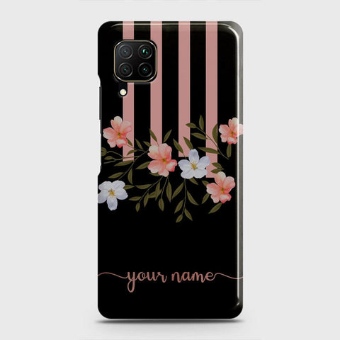 Huawei P40 lite Cover - Floral Series - Matte Finish - Snap On Hard Case with LifeTime Colors Guarantee