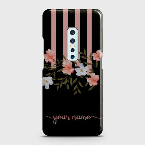 Vivo V17 Pro Cover - Floral Series - Matte Finish - Snap On Hard Case with LifeTime Colors Guarantee