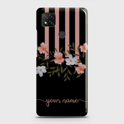 Xiaomi Redmi 9C Cover - Floral Series - Matte Finish - Snap On Hard Case with LifeTime Colors Guarantee
