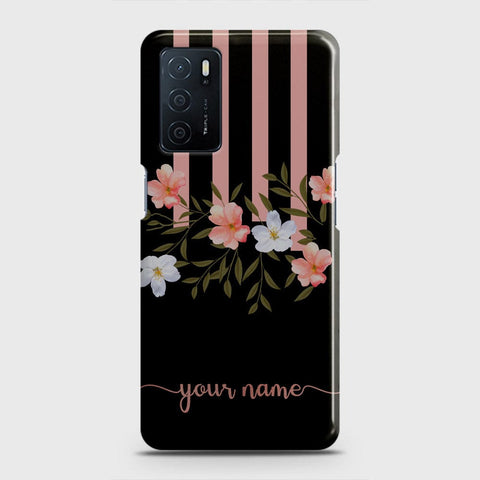 Oppo A16 Cover - Floral Series - Matte Finish - Snap On Hard Case with LifeTime Colors Guarantee