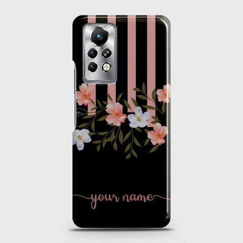 Infinix Note 11 Pro Cover - Floral Series - Matte Finish - Snap On Hard Case with LifeTime Colors Guarantee