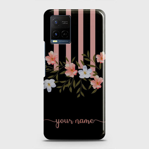 Vivo Y21G Cover - Floral Series - Matte Finish - Snap On Hard Case with LifeTime Colors Guarantee