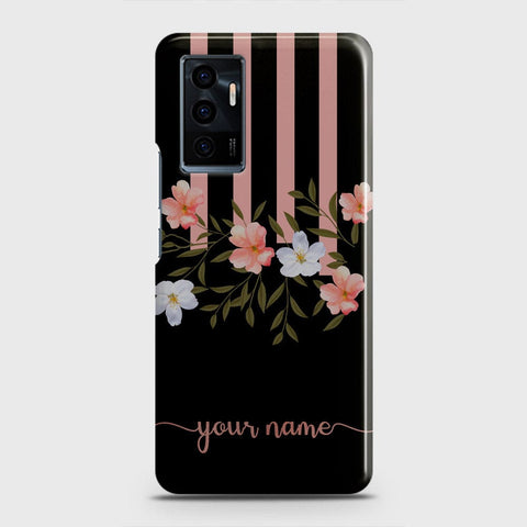 Vivo V23e Cover - Floral Series - Matte Finish - Snap On Hard Case with LifeTime Colors Guarantee