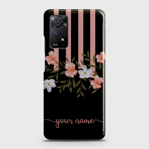 Xiaomi Redmi Note 11 Pro Cover - Floral Series - Matte Finish - Snap On Hard Case with LifeTime Colors Guarantee