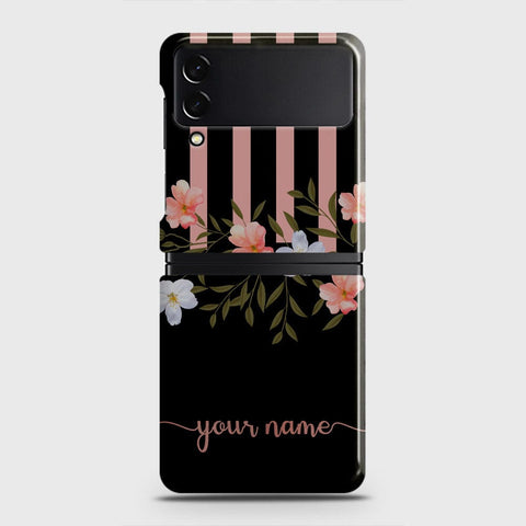 Samsung Galaxy Z Flip 3 5G Cover - Floral Series - Matte Finish - Snap On Hard Case with LifeTime Colors Guarantee