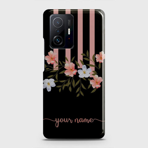 Xiaomi 11T Pro Cover - Floral Series - Matte Finish - Snap On Hard Case with LifeTime Colors Guarantee