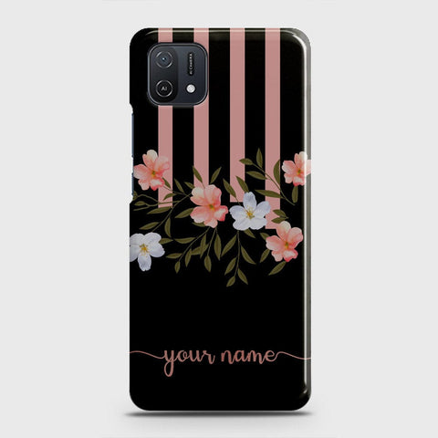 Oppo A16K Cover - Floral Series - Matte Finish - Snap On Hard Case with LifeTime Colors Guarantee