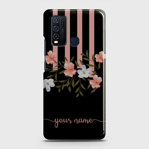 Vivo Y50  Cover - Floral Series - Matte Finish - Snap On Hard Case with LifeTime Colors Guarantee
