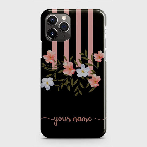 iPhone 11 Pro Cover - Floral Series - Matte Finish - Snap On Hard Case with LifeTime Colors Guarantee