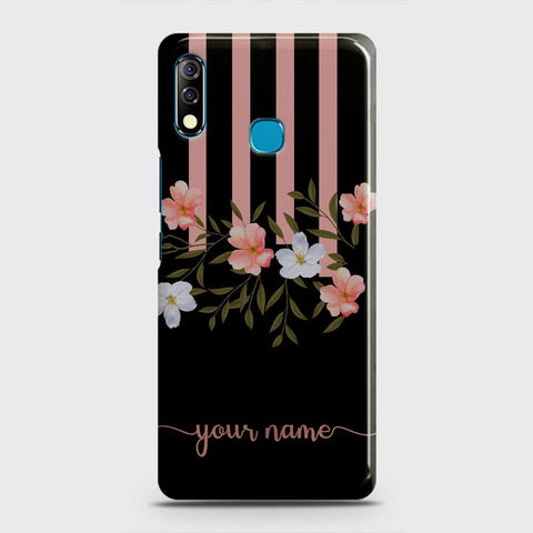 Tecno Camon 12 Cover - Floral Series - Matte Finish - Snap On Hard Case with LifeTime Colors Guarantee