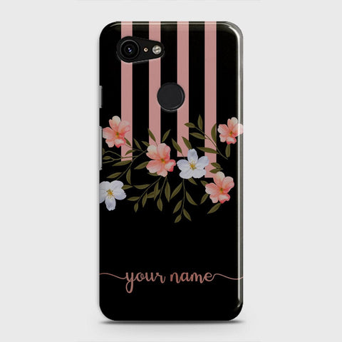 Google Pixel 3 Cover - Floral Series - Matte Finish - Snap On Hard Case with LifeTime Colors Guarantee