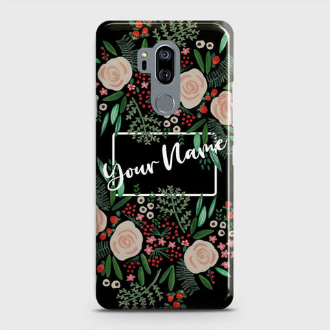 L G G7 ThinQ Cover - Floral Series - Matte Finish - Snap On Hard Case with LifeTime Colors Guarantee