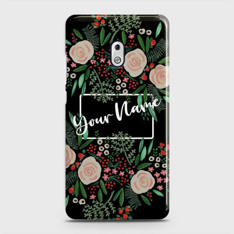 Nokia 2.1 Cover - Floral Series - Matte Finish - Snap On Hard Case with LifeTime Colors Guarantee