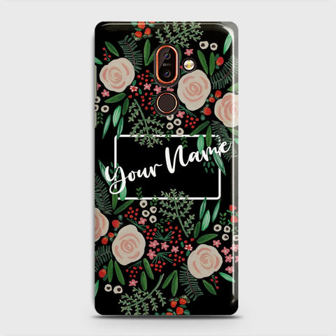 Nokia 7 Plus Cover - Floral Series - Matte Finish - Snap On Hard Case with LifeTime Colors Guarantee