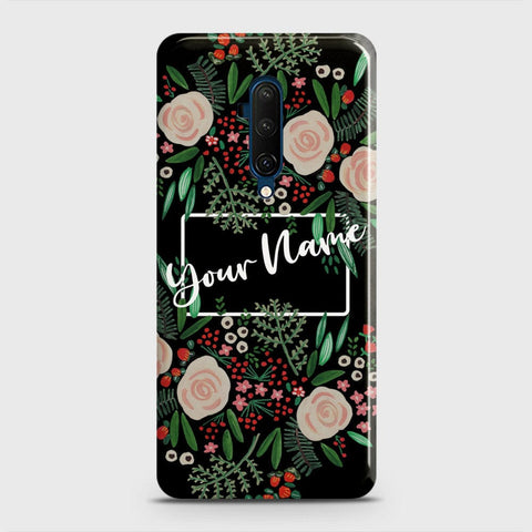 OnePlus 7T Pro  Cover - Floral Series - Matte Finish - Snap On Hard Case with LifeTime Colors Guarantee