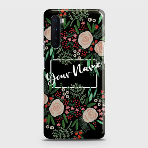 OnePlus Nord  Cover - Floral Series - Matte Finish - Snap On Hard Case with LifeTime Colors Guarantee