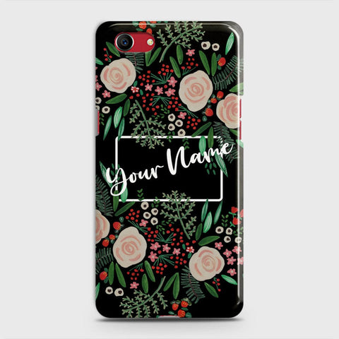 Oppo A1k  Cover - Floral Series - Matte Finish - Snap On Hard Case with LifeTime Colors Guarantee