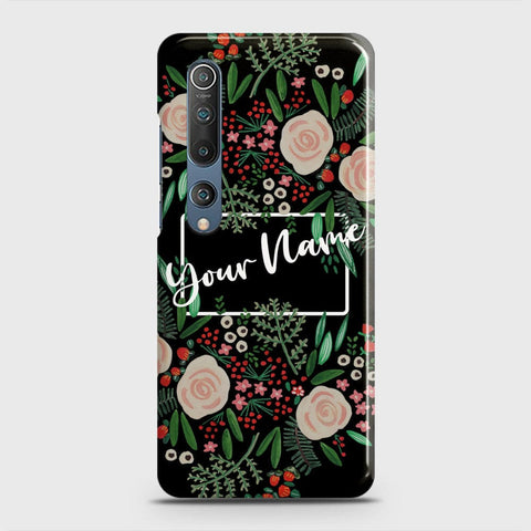 Xiaomi Mi 10 Pro Cover - Floral Series - Matte Finish - Snap On Hard Case with LifeTime Colors Guarantee
