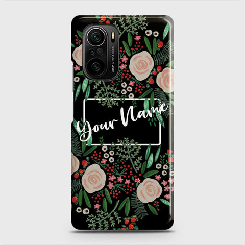 Xiaomi Mi 11X Cover - Floral Series - Matte Finish - Snap On Hard Case with LifeTime Colors Guarantee