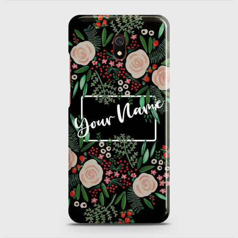 Xiaomi Redmi 8A Cover - Floral Series - Matte Finish - Snap On Hard Case with LifeTime Colors Guarantee
