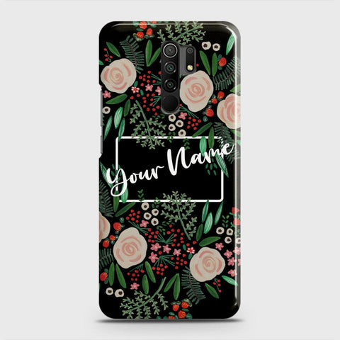 Xiaomi Poco M2 Cover - Floral Series - Matte Finish - Snap On Hard Case with LifeTime Colors Guarantee