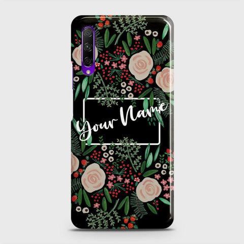 Honor 9X Cover - Floral Series - Matte Finish - Snap On Hard Case with LifeTime Colors Guarantee