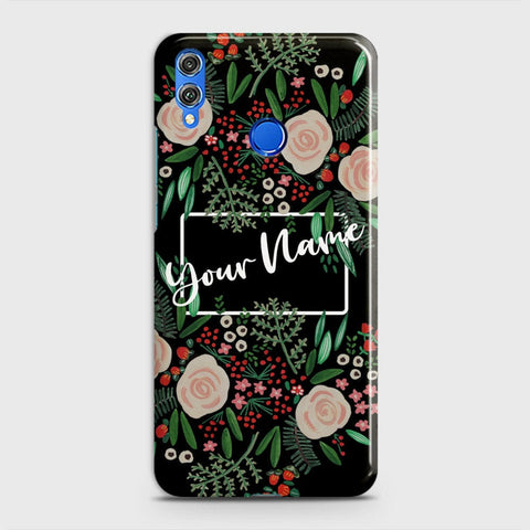 Huawei Honor 9 Lite Cover - Floral Series - Matte Finish - Snap On Hard Case with LifeTime Colors Guarantee