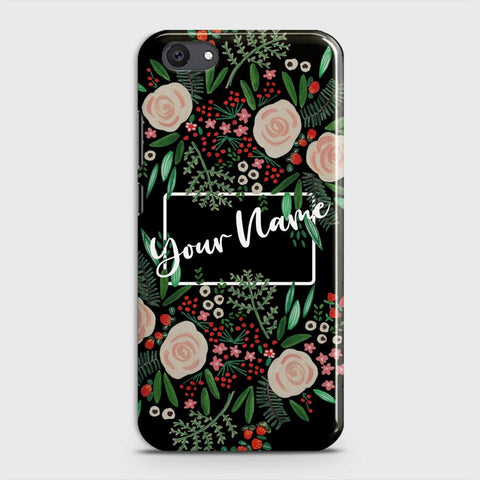 Vivo Y81i Cover - Floral Series - Matte Finish - Snap On Hard Case with LifeTime Colors Guarantee