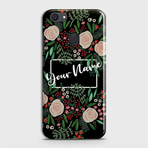 vivo Y81 Cover - Floral Series - Matte Finish - Snap On Hard Case with LifeTime Colors Guarantee