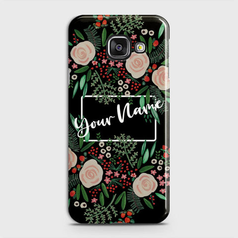 Samsung A310 Cover - Floral Series - Matte Finish - Snap On Hard Case with LifeTime Colors Guarantee