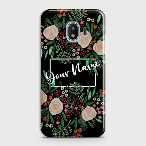 Samsung Galaxy Grand Prime Pro / J2 Pro 2018 Cover - Floral Series - Matte Finish - Snap On Hard Case with LifeTime Colors Guarantee