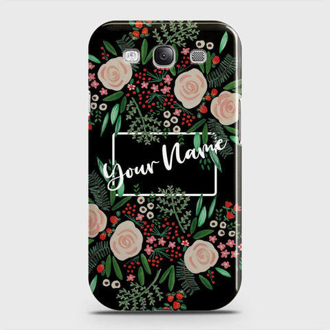 Samsung Galaxy S3 Cover - Floral Series - Matte Finish - Snap On Hard Case with LifeTime Colors Guarantee